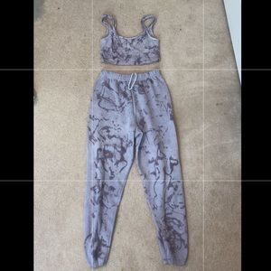 tank top and sweatpants set